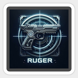 Ruger The Future American Sticker